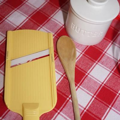 FRENCH GLASS NESTING BOWLS , PYREX , OXO UTENSILS & BAKING TOOLS