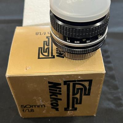 Nikkor 50mm f/1.8 lens