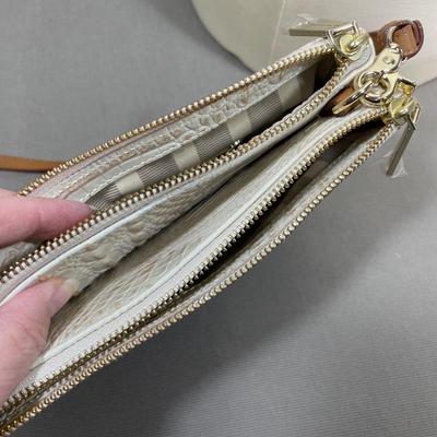 Brahmin Perri Crossbody leather handbag New!