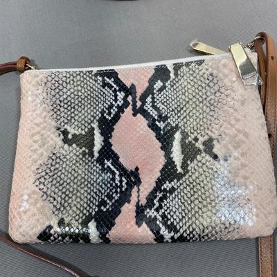 Brahmin Perri Crossbody leather handbag New!