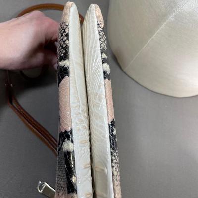 Brahmin Perri Crossbody leather handbag New!