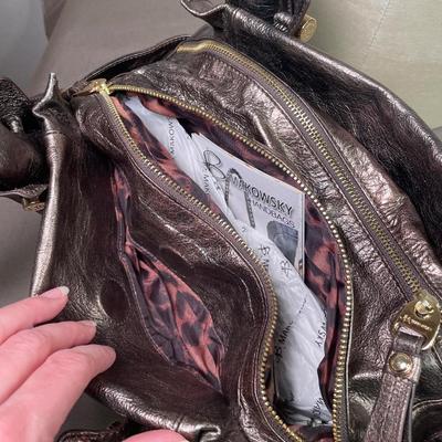 B Makowski Leather handbag New