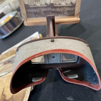 Vintage Stereoscope Viewer and Cards