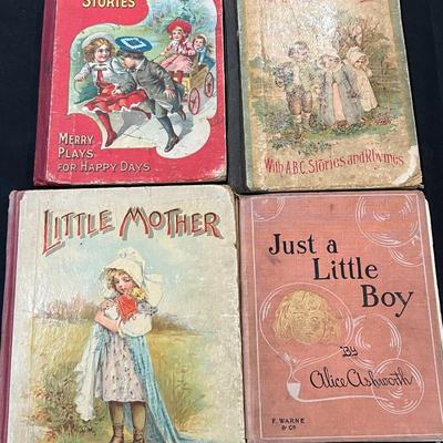 4 Vintage Children's Books