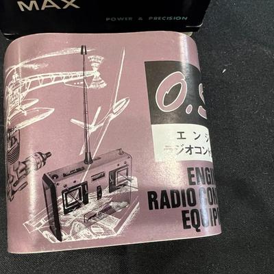 O.S. Max RC Airplane Engine