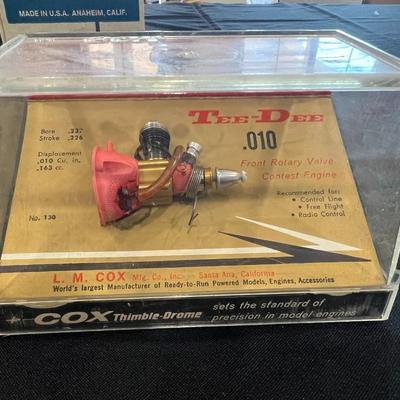Cox Tee-Dee .010 Front Rotary Valve Contest Engine