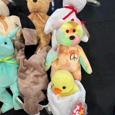 13 Beanie Babies