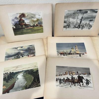 War Art Portfolio Maler Im Osten
