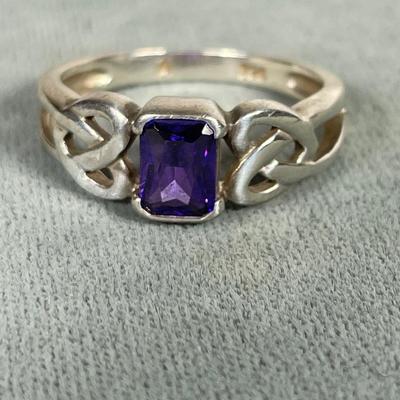 Celtic Sterling Silver Ring 9