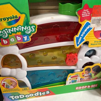 Crayola & Fisher-Price baby toys