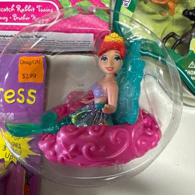 Calico critters, Easter, eggs, press, Ariel, and mini Winnie’s