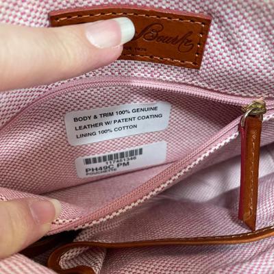 Dooney & Bourke Plum Patent shoulder handbag New