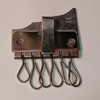 WESTERN TIE TACKS, MONEY CLIP AND BELT CLIP KEY KEEPER
