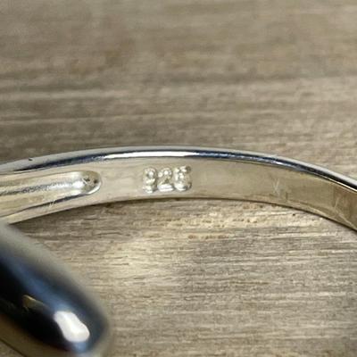 Sterling Silver bypass ring 8