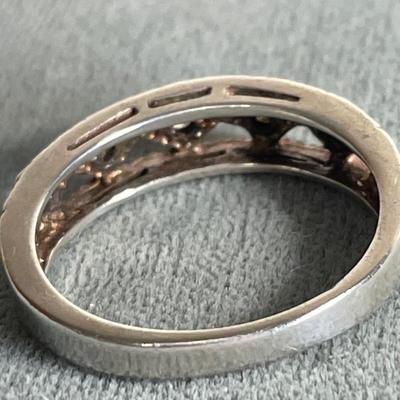 Sterling silver filigree ring 8