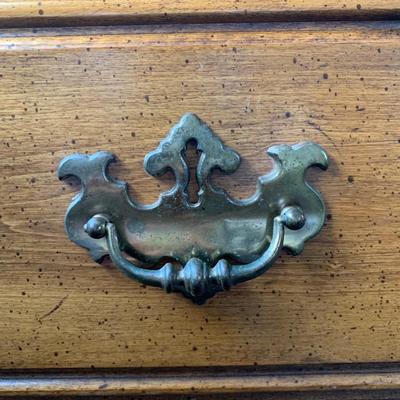 LOT 1 O: American Drew / J.B. Van Sciver Co. Nightstand & Hutch / Desk w/ Chair