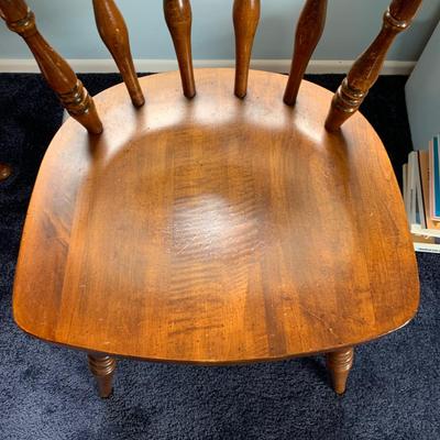 LOT 1 O: American Drew / J.B. Van Sciver Co. Nightstand & Hutch / Desk w/ Chair