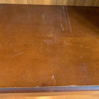 LOT 1 O: American Drew / J.B. Van Sciver Co. Nightstand & Hutch / Desk w/ Chair