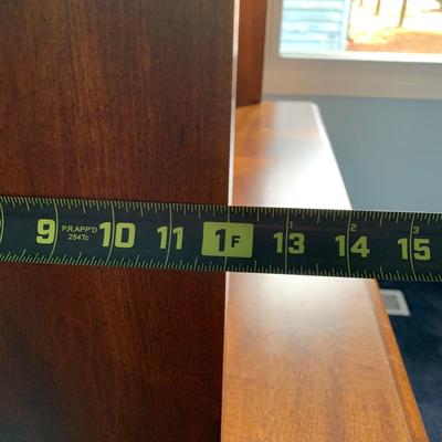 LOT 1 O: American Drew / J.B. Van Sciver Co. Nightstand & Hutch / Desk w/ Chair