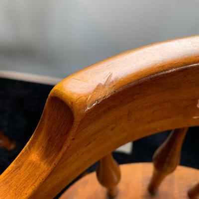 LOT 1 O: American Drew / J.B. Van Sciver Co. Nightstand & Hutch / Desk w/ Chair