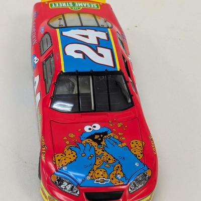 #24 Jeff Gordon DuPont Sesame Street Cookie Monster #14