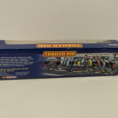 Winners Circle Bill Elliott Muppet Show Trailer Rig & Vintage Racing Champions 1/64 Semi Child Support Recovery International