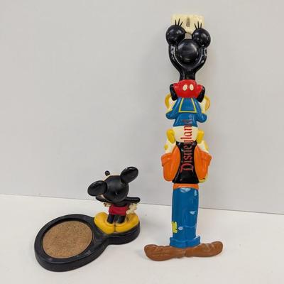 Disney Mickey Mouse Mug Holder & Disney Back Scratcher