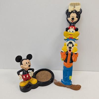 Disney Mickey Mouse Mug Holder & Disney Back Scratcher