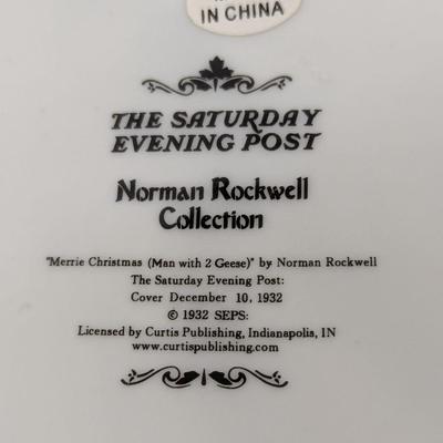 The Saturday Evening Post Norman Rockwell Collection Plates