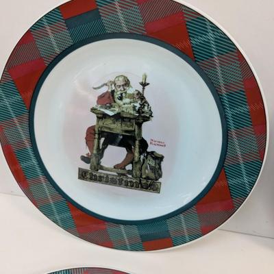 The Saturday Evening Post Norman Rockwell Collection Plates