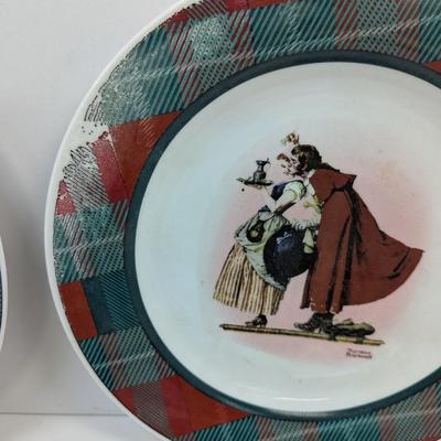 The Saturday Evening Post Norman Rockwell Collection Plates