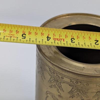 Empty Coffee Can Selection Of Richest Columbian Beans