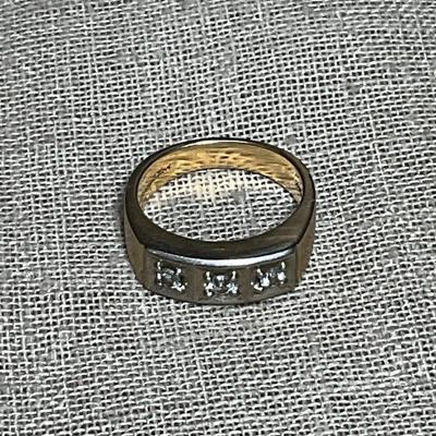 J3-Stamped 14K Ring