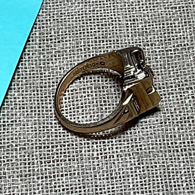 J5-Stamped 10K Ring