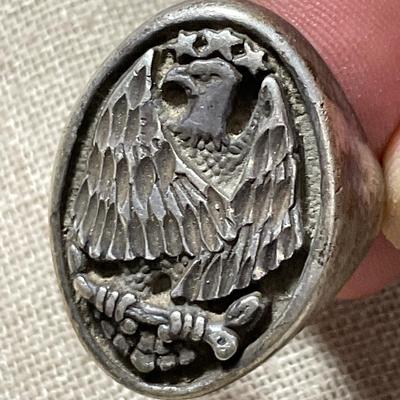 J9-Large Sterling Ring