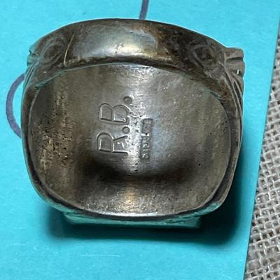 J12-Stamped Sterling Ring