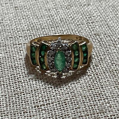 J15-Stamped 10K Ring