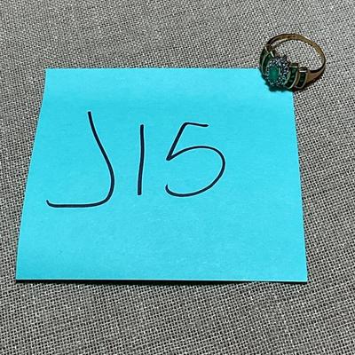 J15-Stamped 10K Ring