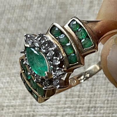 J15-Stamped 10K Ring
