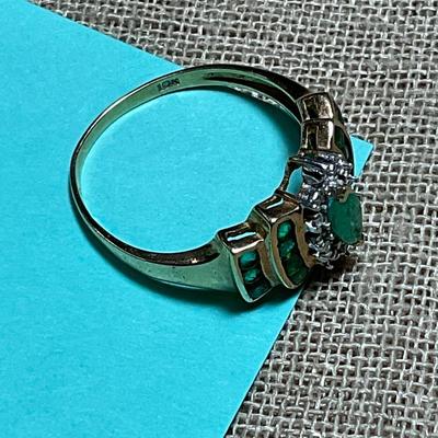 J15-Stamped 10K Ring