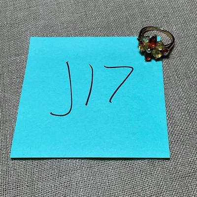 J17-14K Stamped Ring