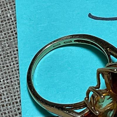 J17-14K Stamped Ring