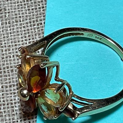 J17-14K Stamped Ring