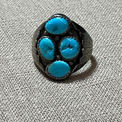 J18-Sterling Stamped Ring