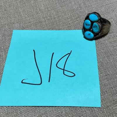 J18-Sterling Stamped Ring