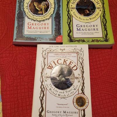 Individual books from the Wicked set by Gregory Maguire, $8 each 