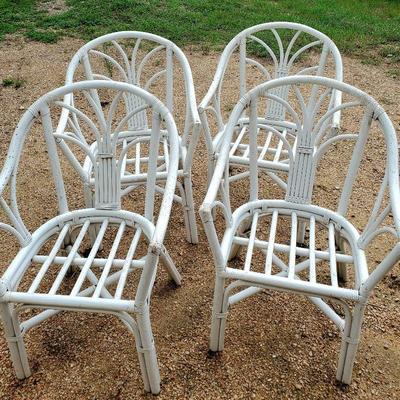 Rattan Outdoor chairs  all $50 