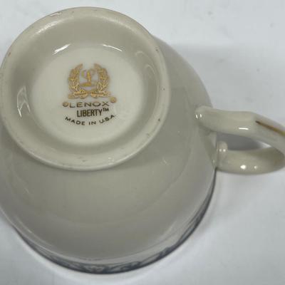 Lenox Liberty Teacup & Saucer made in USA