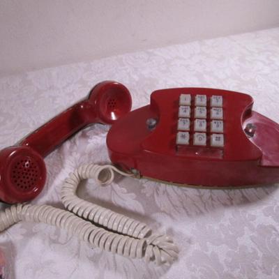 Vintage Red Princess phone
