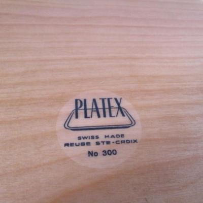 Platex Swiss-made Plate